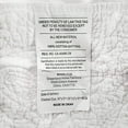 thumbnail image 3 of Greenland Home Fashion Paisley Quilted Bed Skirt Drop 18" - Full 54x75", Ivory, 3 of 3