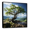 thumbnail image 2 of Designart "Japanese Bonsai In Greenery" Tree Bonsai Floater Framed Wall Art Prints, 2 of 5