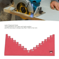 thumbnail image 1 of Step Depth Gauge for Router and Table Saw, Setup Blocks Height Gauge Set, Aluminum Step Depth Gauge, Clarity Depth Gauge, 1 of 6