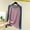 Purple, variant on Jesvior Unisex Long Sleeve Pajama Top Loose Solid Casual Home Wear Sleepwear Tee for Women Men