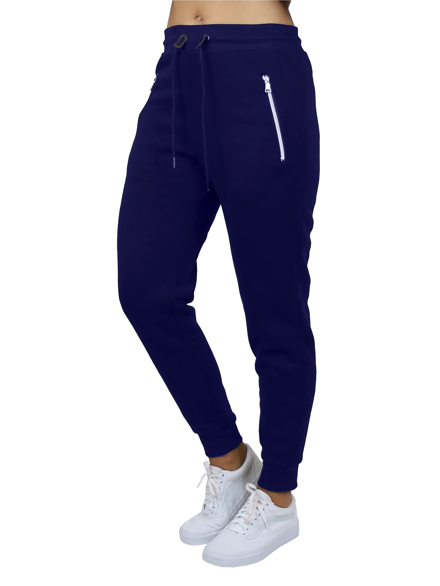 Range Sweatpants Womens XL (18) Knit Joggers Dark Blue Pockets Comfortable