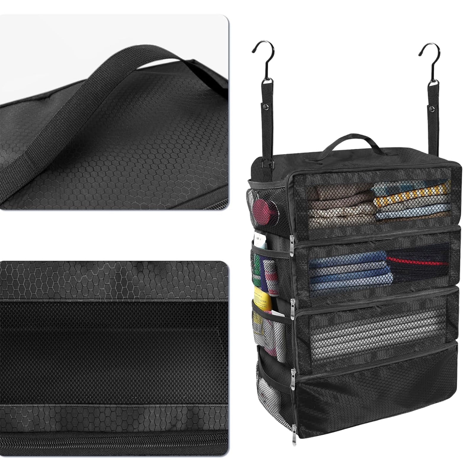 Multifunctional Foldable Garment Organizers Practical Travel Clothes Storage Bag With Ample Space For Short Term Trips