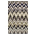 thumbnail image 2 of Zigzag Modern Chevron Indoor Area Rug by Blue Nile Nills - 4' x 6', Brown, 2 of 5