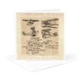 thumbnail image 1 of Tarjeta de felicitación 3dRose Aviones vintage de principios de 1900, 1 of 6