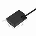 thumbnail image 7 of Dr-e18 Dummy Battery Type C Port Stable Power Supply Adapter Camera Dummy Battery Replacement For 77D 200D 800D 750D 760D, 7 of 7