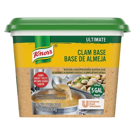 Knorr Ultimate Gluten Free Clam Bouillon Base  1 Pound -- 6 per case.