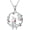 Reindeer snowflakes, variant on Breast Cancer Necklace 925 Sterling Silver Heart Boxing Gloves Pendant Pink Ribbon Hope Courage Fighter Necklace Gift for Women Survivors Awareness Month 2025