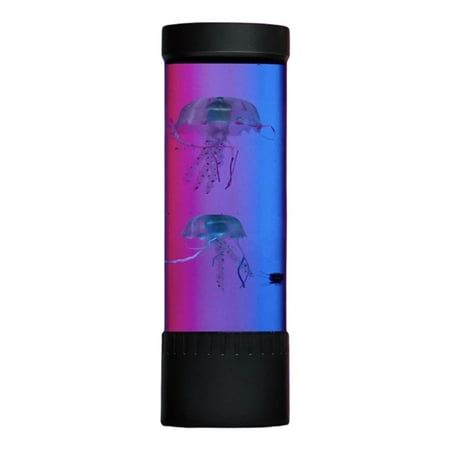 

1 Set USB Powered Jellyfish Lamp Realistic Transparent Sleep Relax Gift Acrylic LED Fantasy Jellyfish Aquarium Lamp