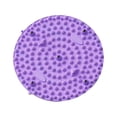 thumbnail image 2 of Almohadilla de de pies, almohadilla de pie de 55 cm, alfombrilla de acupresión redonda, alfombrilla de de pies portátil, alfombrilla de Violeta, 2 of 8