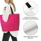 thumbnail image 3 of Easygdp Rose Red Glitter Bolsas Tote para Mujer, Bolsos de Hombro para Viaje, Bolsos de Mano de Gran Capacidad para Compras y Trabajo, 3 of 8