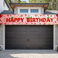thumbnail image 6 of Strawberry Themed Happy Birthday Banner Party Decoration Backdrop Background Photo Props for Birthday Parties Kids Celebrations Family Gatherings and Photo Shoots, 6 of 7