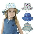 thumbnail image 1 of Chapeau de Pêcheur Motif Animal Protection Solaire Chapeau Seau pour Enfants pour Extérieur, 1 of 8
