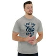 thumbnail image 4 of I Put Eat In Cheat Day Funny Foodie Men's Graphic T Shirt Tees Brisco Brands X, 4 of 4