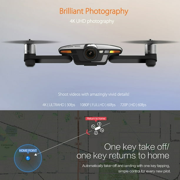Wingsland s6 pocket sales selfie rc drone