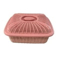 thumbnail image 4 of DOMELAY Fruit Basket with Lid Countertop for Kitchen Counter Bread Basket with Large, 4 of 9