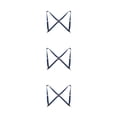 thumbnail image 3 of Qarigey Poliéster Unisex Brace Reemplazo Coreano Easy Matching Universal Ajustable Back Braces con 2 Clips Azul oscuro Type1 NO1, 3 of 6