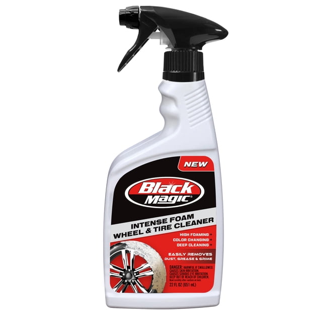 Limpiador de llantas y neumáticos Black Magic Intense Foam 651 ml