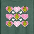thumbnail image 3 of The Grinch - Broken Heart - Women's French Terry Long Sleeve Pullover, 3 of 5