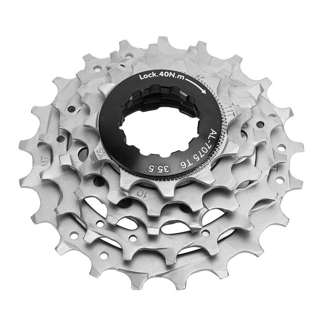 Bike Cassette, 5 Speed Bike Cassette Sprocket Smooth Rotation for Cycling