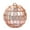 Rose Gold, variant on 3cm Mirror Reflective Ball Christmas Ornament with Various Colors like Silver and Pink, Versatile for Bar Photography, Wedding Cake Toppers or Home Accents