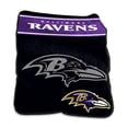 thumbnail image 1 of Logo Chaise 603-26X 60 x 80 Po NFL Baltimore Ravens Raschel Jeté, 1 of 1