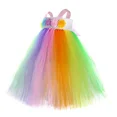 thumbnail image 5 of Vestido de tutú de hada arcoíris para niñas con juego de alas, vestido de princesa para fiesta de cumpleaños de niños, vestido de baile, disfraz de hada de Halloween para bebés y niños, 5 of 5