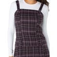 thumbnail image 5 of Celebrity Pink Women's Plaid Sleeveless Pleated Skater Mini Dress, Sizes XS-XXXL, 5 of 5