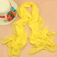thumbnail image 2 of Yigetop Chiffon Scarf Womens Solid Color Chiffon Silk Scarf Candy Color Scarf Scarves for Women Lightweight I One Size, 2 of 3
