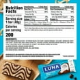 thumbnail image 5 of Luna Bar - Gluten Free Snack Bars - Chocolate Dipped Coconut Flavor -8G Of Protein - Non-Gmo - Plant-Based Wholesome Snacking - On The Go Snacks (1.69 Ounce Snack Bars, 6 Count) - Pack of 2, 5 of 5