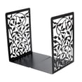 thumbnail image 3 of GUOOL 2 Pieces Metal Bookends Book Holder for Home Office Living Room Book Shelves E, 3 of 8