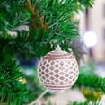 thumbnail image 4 of Christmas JoyMoreHome Christmas Tree Ball Ornament 3.14" Red White Glittering Shatterproof Foam Hanging Christmas Ball Ornaments for Xmas New Year Birthday Home Party Supplies, 4 of 6