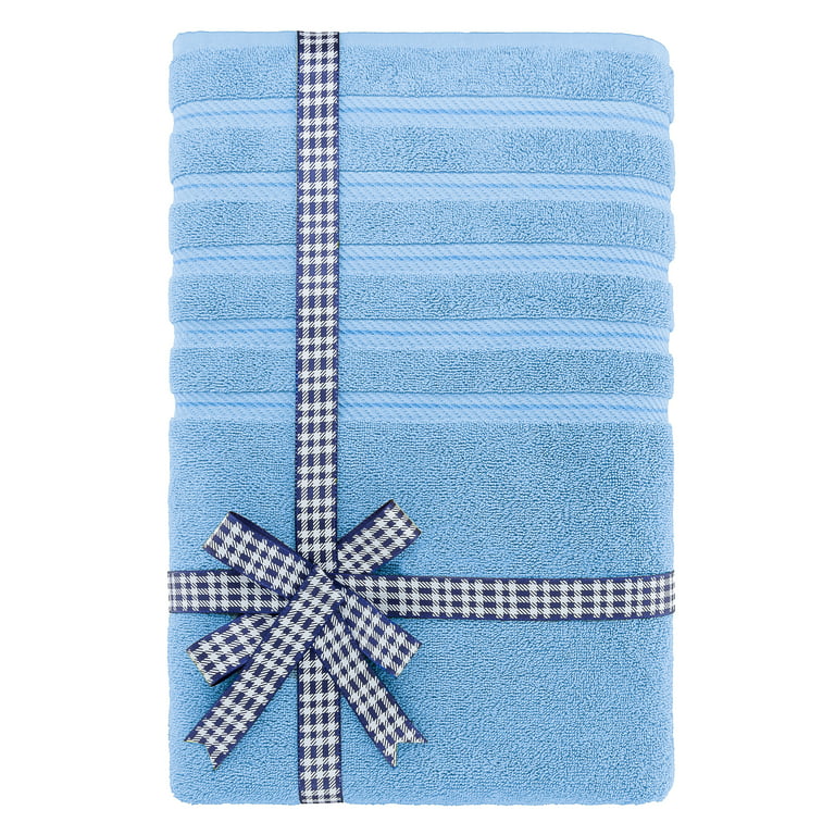 American Soft Linen Bath Sheet 35x70 inch 100% Turkish Cotton Bath Towel Sheets - Turquoise Blue, Size: Jumbo Bath Sheet 35x70