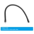 thumbnail image 3 of Uxcell 16" Length Metal Gooseneck 1/4"-20 Female to Male Thread Flexible Tube Extension Black, 3 of 7