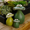 thumbnail image 5 of Big Mouth Frog Flower Pot Resin Crafts Home Decoration Ornaments Garden Animal Decorations S, 5 of 7