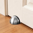 thumbnail image 3 of No-Drill Door Stopper - Stainless Steel & Rubber Floor Mount for Bedroom & Living Room, 3 of 4
