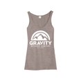 thumbnail image 1 of Débardeur Mélangé Womens Gravity Outdoor Co. - Logo Blanc - Sale - Petit, 1 of 1
