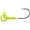 Chartreuse, variant on Leland's Lures Eyehole Brandon Smith Jighead 1/16oz Nickel