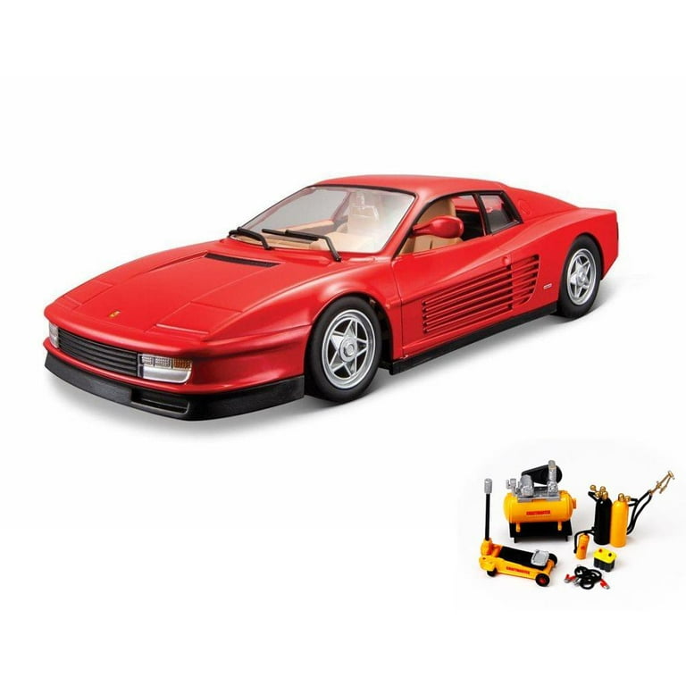 Ferrari Testarossa - 1984 Die Cast Escala 1:24 Bburago, Salvat FER006