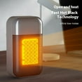 thumbnail image 3 of LLQkigsxse Heated Foot Rest for under Desk at Work Household Desktop Ceramic Heating Fan Desktop Small Vertical Suspension Purpose Heater 500w Power Ceramic Fast Heater For, 3 of 7