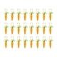 thumbnail image 5 of 24 Uds adornos colgantes de zanahoria de Pascua, decoraciones colgantes de zanahorias, espuma artesanal, decoraciones de de zanahoria de Pascua, 5 of 9