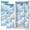 Color 1, variant on 2 Pcs School Locker Magnetic Wallpaper 12" x 36" Fluffy Clouds Light Blue Sky Summer Decor Reusable Removable Locker Accessories Back to School Supplies