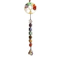 thumbnail image 2 of Tree of Life 7 Chakra Stones, Dream Catchers Healing Crystals Gifts, Feng Shui Hanging Ornament, Healing Crystals Ornament for Home Decor Yoga Meditation Curtain Cars Office Room Decor, 2 of 5
