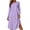 Purple 06, variant on Karymi Diagonal & Vertical Stripe Patchwork Crew Neck Long Sleeve Midi Dress, Elastic Cuff Side Slit Loose Flowy Casual Daily Sundress Dresses for Women