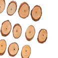 thumbnail image 1 of 25Pcs Pine Oval Piece oblique DIY Home Painting Hand Made Festive Decoration Craft, 1 of 4