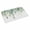 Green, variant on Green Eucalyptus Leaves Door Mat Indoor Outdoor, Summer Botanical Watercolor Non Slip Welcome Mat with Rubber Backing, Absorbent Fabric Front Door Mats Entryway Rug for Home Patio Entrance 24"x36"