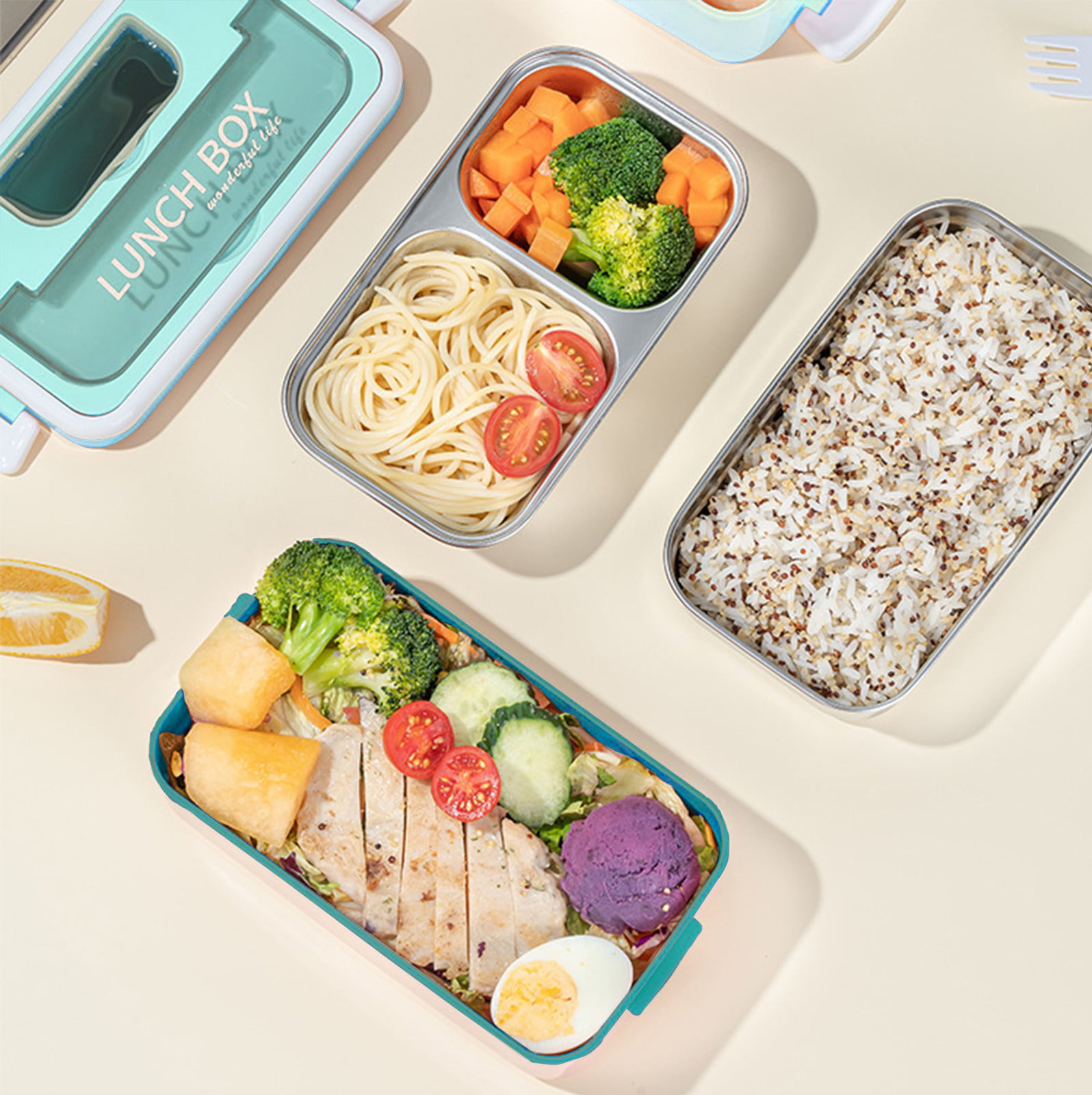 MISS BIG Bento Box, Lunch Box Kids,Ideal Leak Proof Lunch Box Containers,  Mom's Choice Kids Lunch Bo…See more MISS BIG Bento Box, Lunch Box  Kids,Ideal