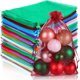 thumbnail image 1 of Bolsas de regalo Funtery, 200 unidades, malla de organza, 20 x 30 cm, multicolor, 1 of 7