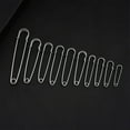 thumbnail image 3 of DESIGNICE 15Pcs Safety Pins,Comfortable Use Safety Pins,Avoids Damage Large Safety Pins,Silver-1, 3 of 3