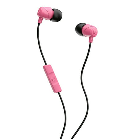 Skullcandy Jib In-Ear Noise-Isolating Earbuds In-Ear Earbud Headphones with In-Line Microphone and Remote for Hands-Free Calls, Lightweight, Stereo Sound & Enhanced Base (Non-Retail
