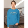 thumbnail image 2 of New Jersey 1998 Sports Style Sweatshirt Women -Image by Shutterstock, Female 4X-Large, 2 of 4
